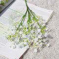 1 Bundle Gypsophila Bride Holding Plastic Flower Wedding Vases for Home Decor Accessories Ornamental Flowerpot Artificial Plants