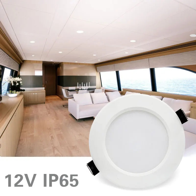 LED Downlight 12V Super Bright Recessed LED Light Dimmable 5W 7W 9W LED Spot Light LED Decoration Ceiling Lamp AC/DC 12V