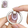Black Hole Shape Cat Eye Nail Art Magnet Suck Hollow Cat Eye Nail Art Effect Magnet Ring for Magnetic Gel Polish Manicure Tools