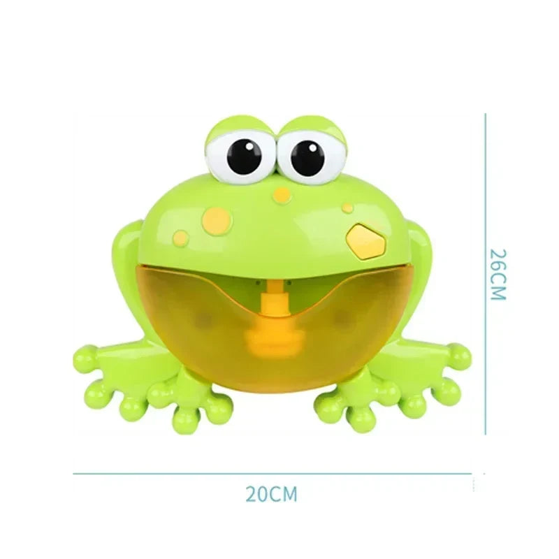 Baby Bath Toys Bubble Machine Crabs Frog Music Kids Bath Toys Bathtub Soap Automatic Bubble Maker Baby Bathroom Toy for Children