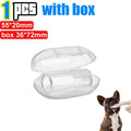 Silicone Soft Pet Finger Cuff Toothbrushes Dog Brush Bad Breath Tartar Teeth Care Tool Cat Cleaning Scrub Silicagel Pet Supplies