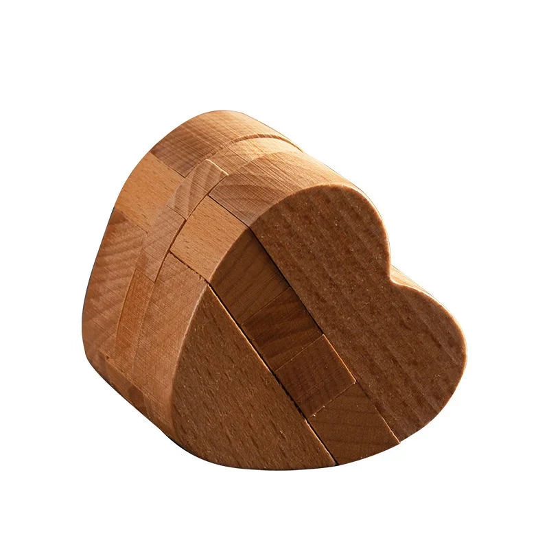 Wooden Kong Ming Lock Lu Ban Lock IQ Brain Teaser Educational Toy for Kids Children Montessori 3D Puzzles Game Unlock Toys Adult