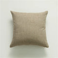Cushion Cover Decorative Yellow Linen Sofa Throw Pillow Cover Home Pillow Cover for Living Room Car Super Soft Pillowcase