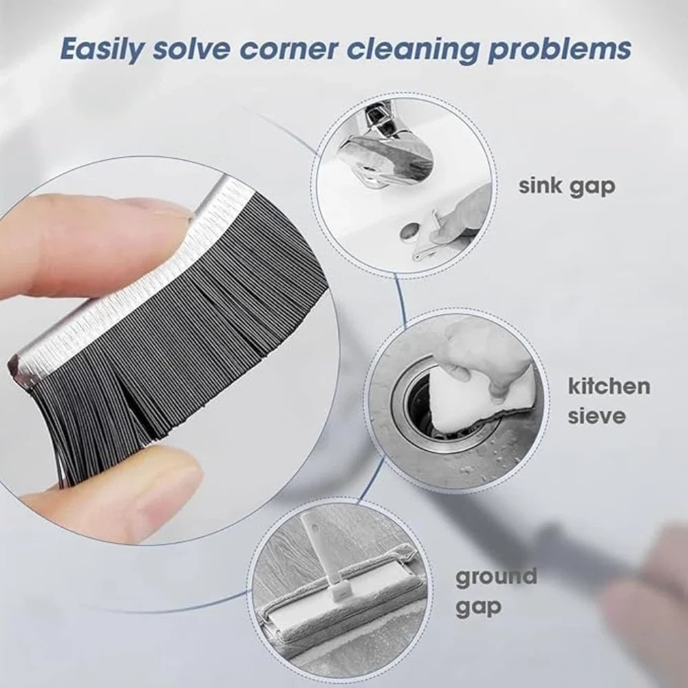 1-50Pcs Gap Cleaning Brush Hard-Bristled Crevice Thin Slim Toilet Cleaning Brush Kitchen Tile Dead Angle Cleaning Brush