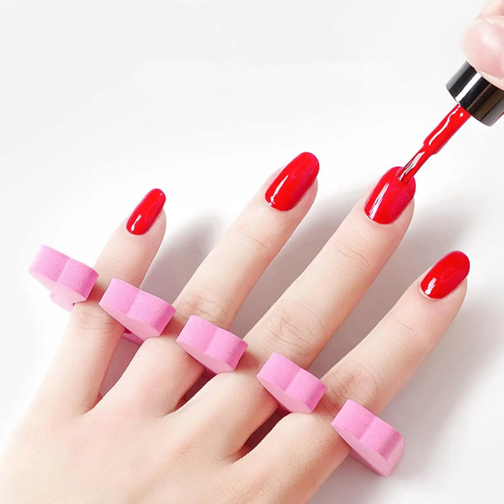 2/50Pcs Sponge Toenail Separator Finger Separator Nail Art Divider Spacer Manicure Pedicure Tool for Nail Polish