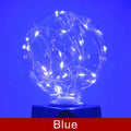 Retro Colorful RGB Lighting Wedding Party Bar Atmosphere Holiday Night Light LED Light Bulb Copper Wire Bulb String Light