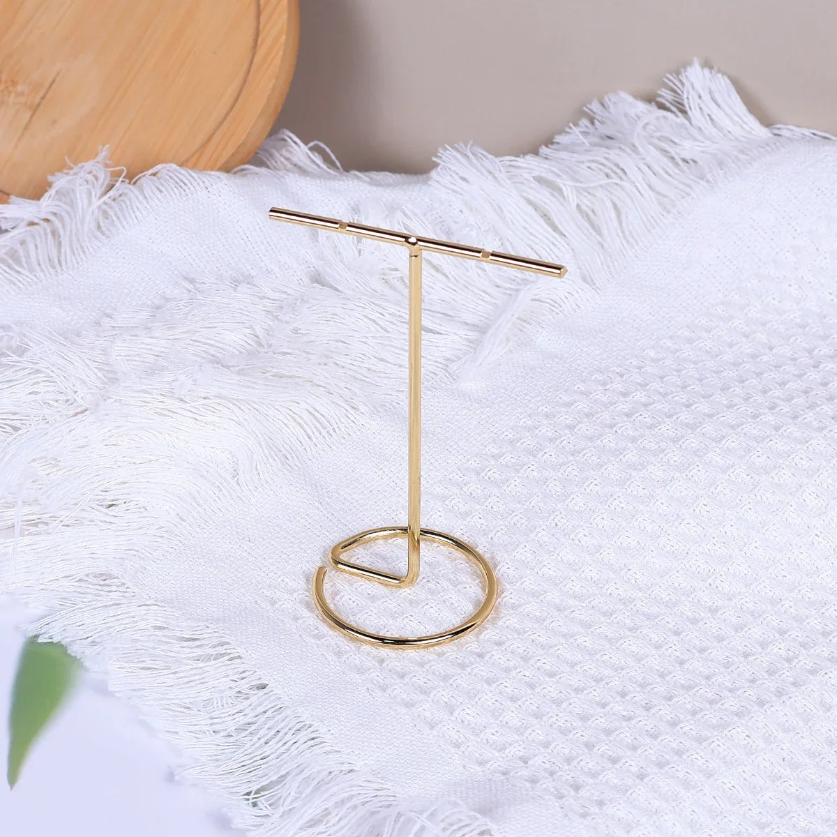 1pc/3pcs/5pcs/10pcs Jewelry Display Stand Bracelet Earring Necklace Storage Wood Base Rack Jewellery Organizer Holder Photo Prop