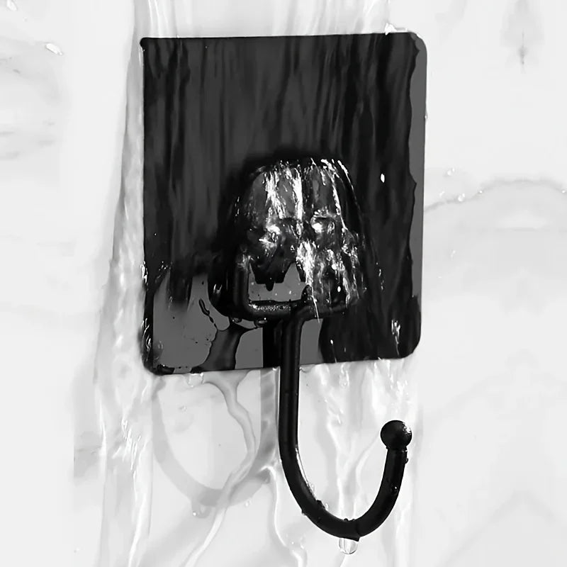 50/30/20/10pcs Strong Adhesive Wall Hooks - No-Drill, Traceless Installation, Kitchen and Bathroom Organization, Self-Adhesive