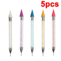 Rhinestone Applicator Pencil Nail Dot Rod Rhinestone Picker Wax Pen Diamond Picker Stick for Rhinestones Dotting Tool DB04