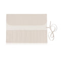 Roll Up Makeup Brush Holder, Makeup Brush Organizer, Travel Makeup Brushes Bag Cosmetic Bags Pouch For Women Eyebrow Brushes