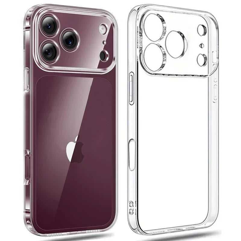 Ultra Thin Clear TPU Phone Case For iPhone 18 17 16 15 14 13 12 11 Pro Max 7 8 Plus X XR XS Max Transparent Silicone Back Cover