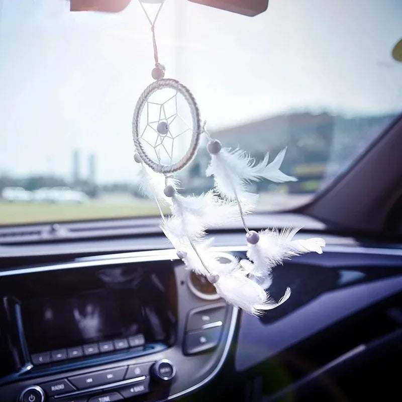 1pcs Dream Catcher Feather Hanging Decoration Dreamcatcher Wind Chimes Art Pendant Wall Car Room Decor Ornament Gift