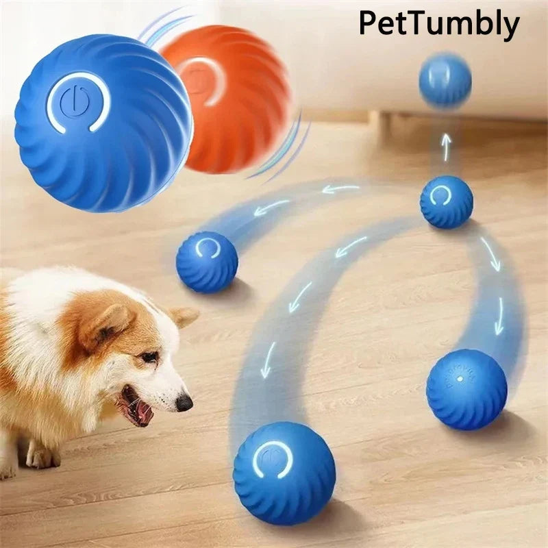 Smart Dog Toys Ball Electronic Interactive Pet Toy Moving Ball USB Automatic Moving Bouncing for Puppy Birthday Gift Cat Product