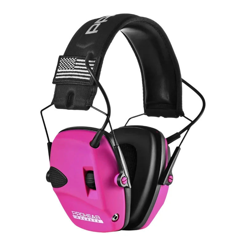 ZOHAN Electronic Shooting Earmuffs Active Noise Cancelling Ear Protectors Hearing Protection Gear NRR 23dB for Range Hunting