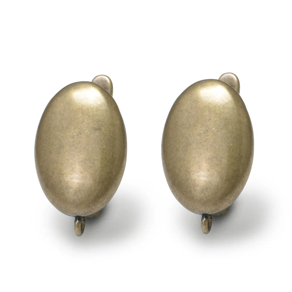 1 Pair NEW Cross Antique Bronze Brass Earring Clasps Hooks Accessories For DIY Woman Earring  Jewelry Making Supplies