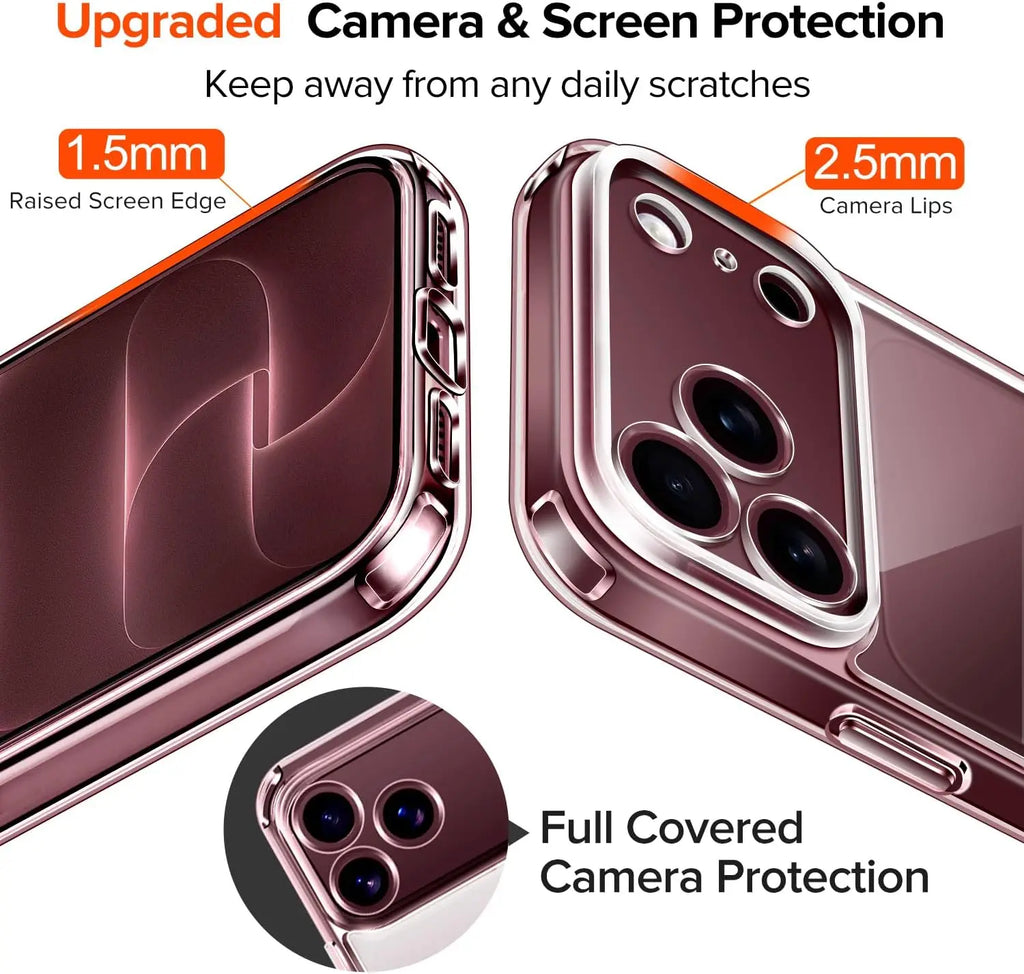 Ultra Thin Clear TPU Phone Case For iPhone 18 17 16 15 14 13 12 11 Pro Max 7 8 Plus X XR XS Max Transparent Silicone Back Cover